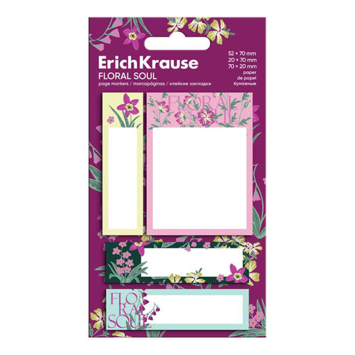 Picture of EK PAGE MARKER FLORAL SOUL 70X52MM, 20X70MM, 70X20MM